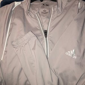 ADIDAS CLIMA PROOF WIND BREAKER JACKET!